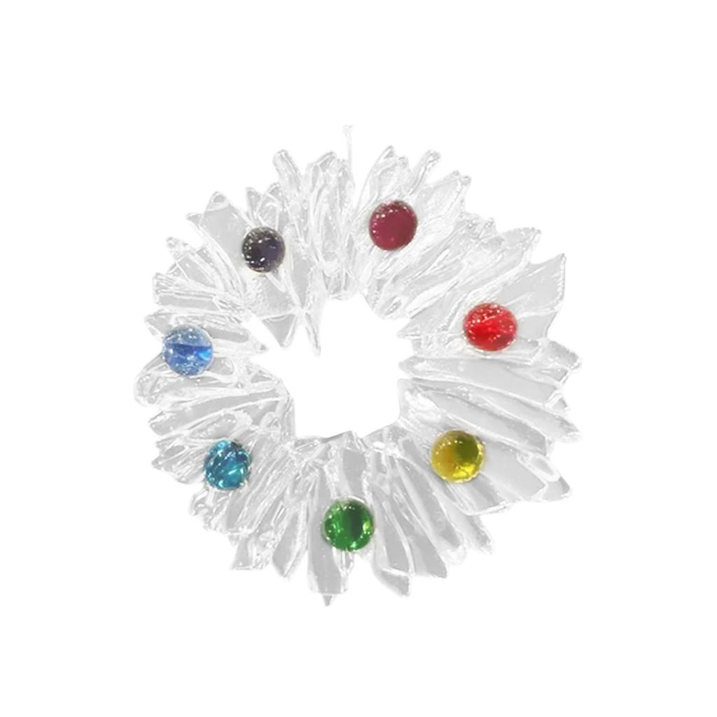 2D Acrylic Christmas Tree Ornaments Acrylic Garland Ornaments Suitable For Christmas Tree Decoration