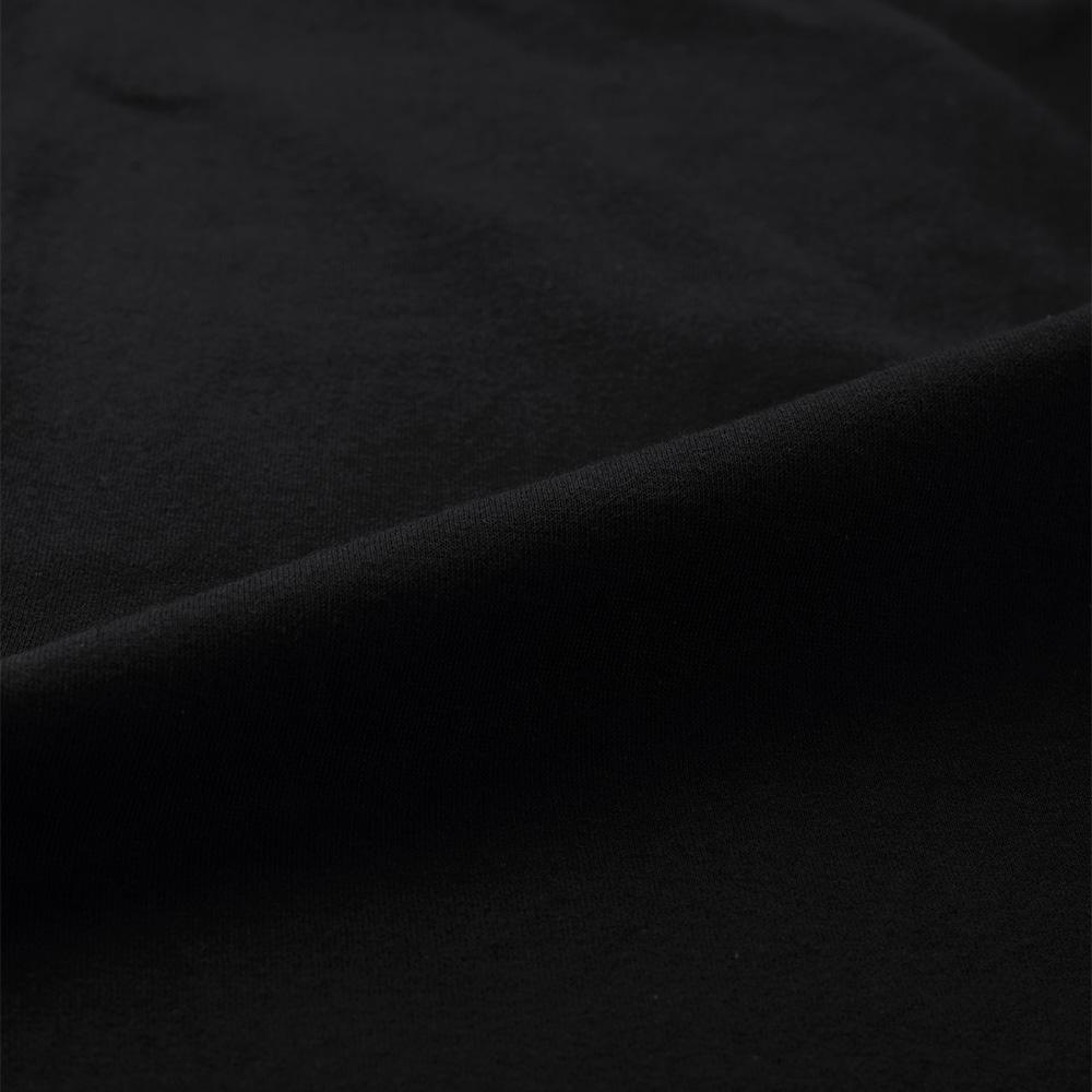 TOPBOY [Non-Fleece Or Fleece-Lined] Straight Regular Straight Training Pants Black