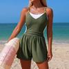 Women's One,piece Bikini Swimsuit, Athletic Swimwear