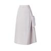 FILA Explore Fashion Trend Minimalist Classic Retro Workwear Versatile Comfortable Woven Loose Casual Long Skirt Women skirts A11W627303FGY