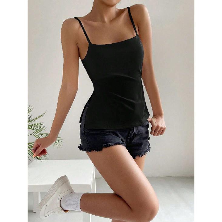 New Summer Casual Temperament Slim Fit Sexy Vest T-Shirt Sleeveless Suspender Versatile Top Strapless Women
