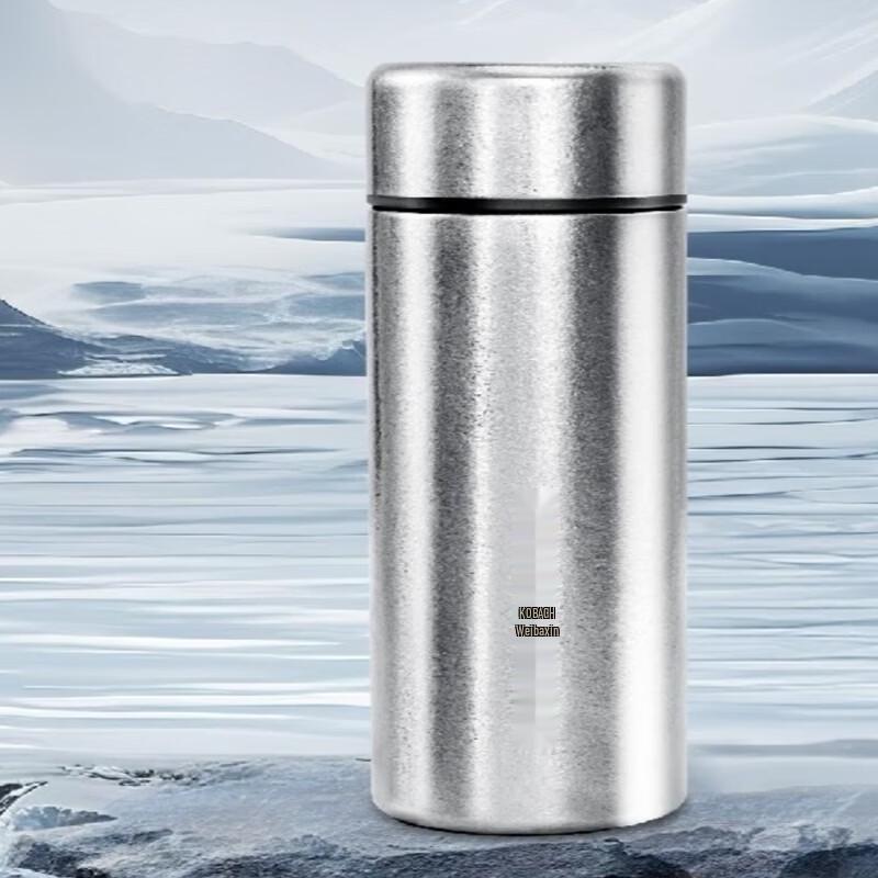 KOBACH 210ml Pure Titanium Vacuum Insulated Pocket Thermos