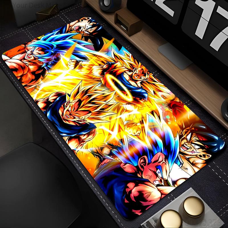 Mouse Pad Dragon Ball DBZ Professional eSports Game Players Speed Lock Edge Rubber Gamer Extended Desk Mat Mousepad Keyboard Mat