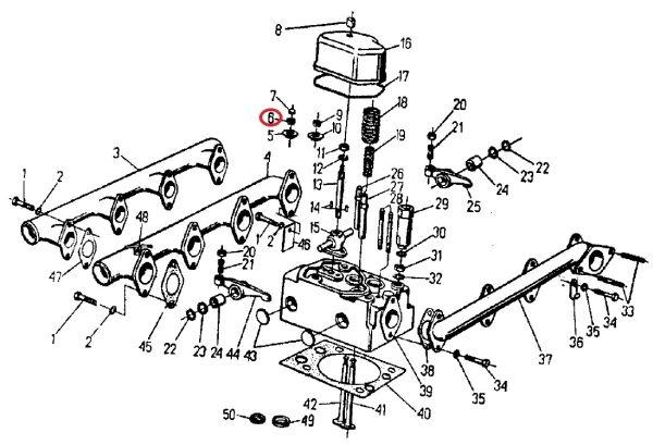 Zamek Zaworu Wydechowego C-360