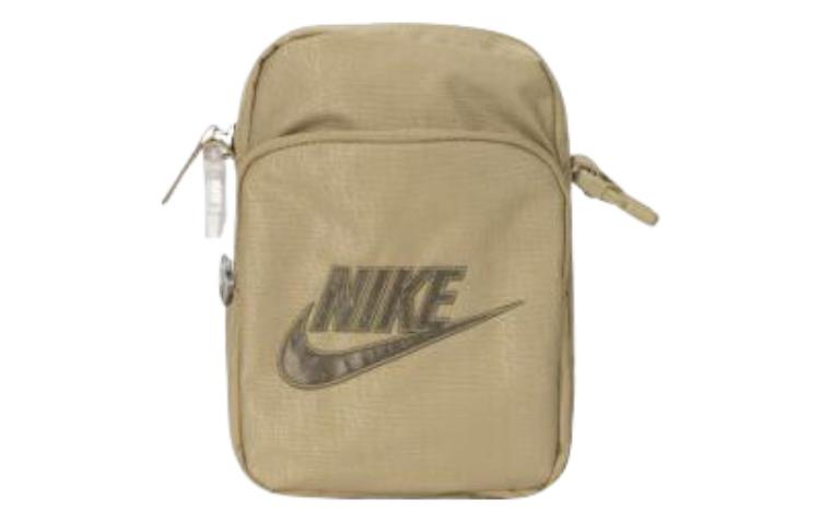 Тканевая сумка через плечо Nike, Сумка на плечо Унисекс Хаки FB3041-276