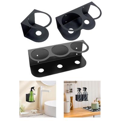 Spray Can Holder Paint Bottle Holder Stand Multipurpose Mounting Hardware Bottle Organizer Storage Rack for Home Kitchen Shop