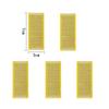 5PCS PCB Breadboard Yellow Protoboard Board Plated Universal Board Double Sided Board