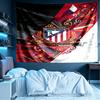 Club Atletico de Madrid Print Tapestry, Lightweight Wall Hanging, for Bedroom, Dorm, Living Room, Home Art Decor, Birthday Christmas Gift