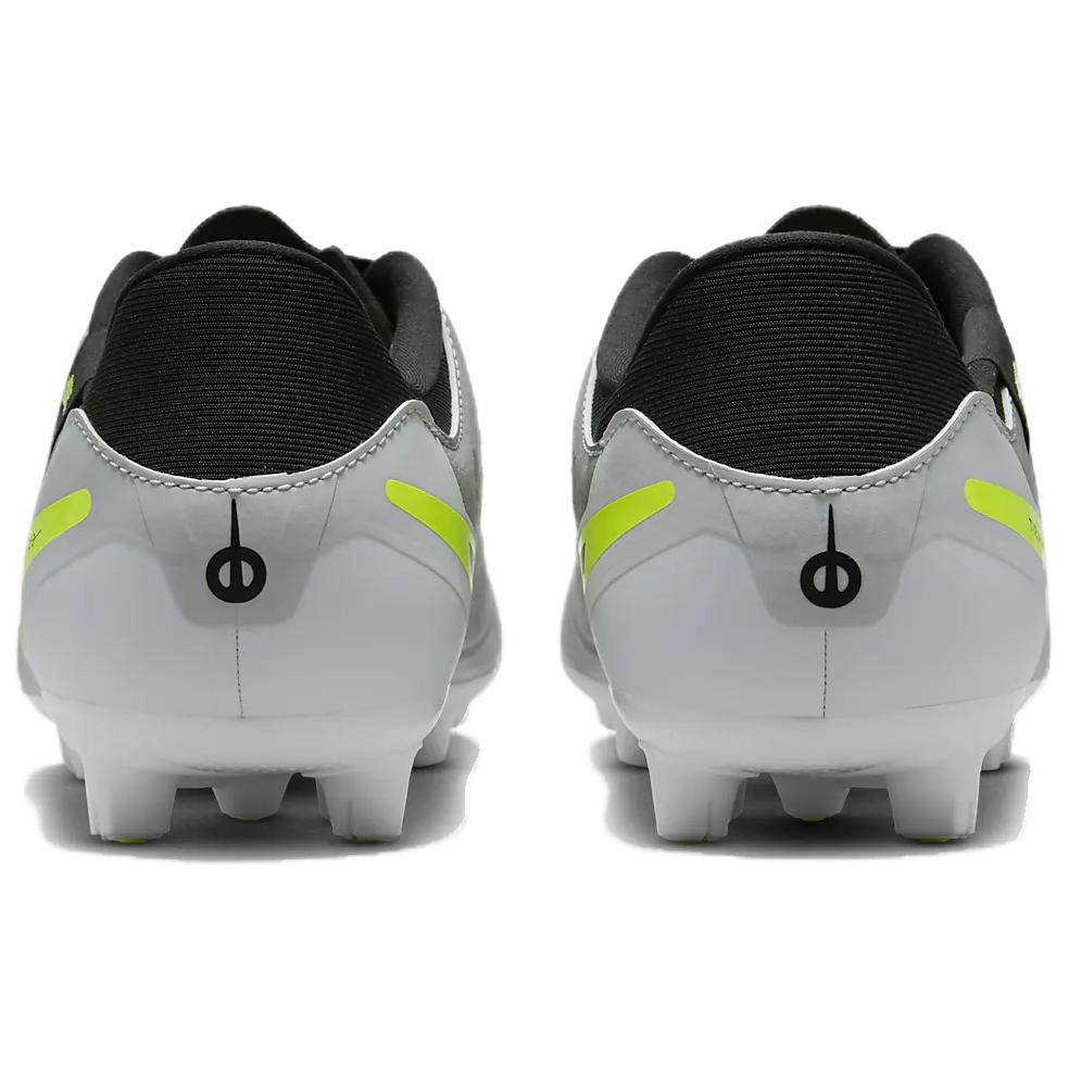 Nike Tiempo Legend 10 Practical Comfortable Non-Slip Durable Soccer Shoes Men Soccer Shoes Silver Black Yellow DV4339-001