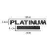 ABS Car Sticker Tail Door Badge Auto Rear Trunk Emblem Decal Auto Accessories Decor