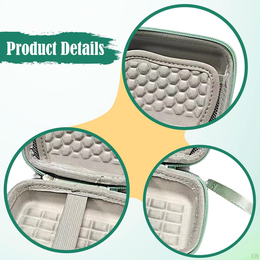 Digital Camera Case Card Storage Durability Versatile Accessories Portable Practical Zipper