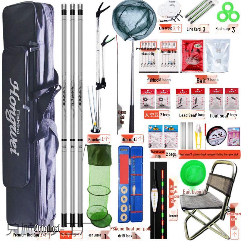 2025 Super Harte Angelruten-Set - Top Ten Kurzteil-Meeresruten für Große Fische