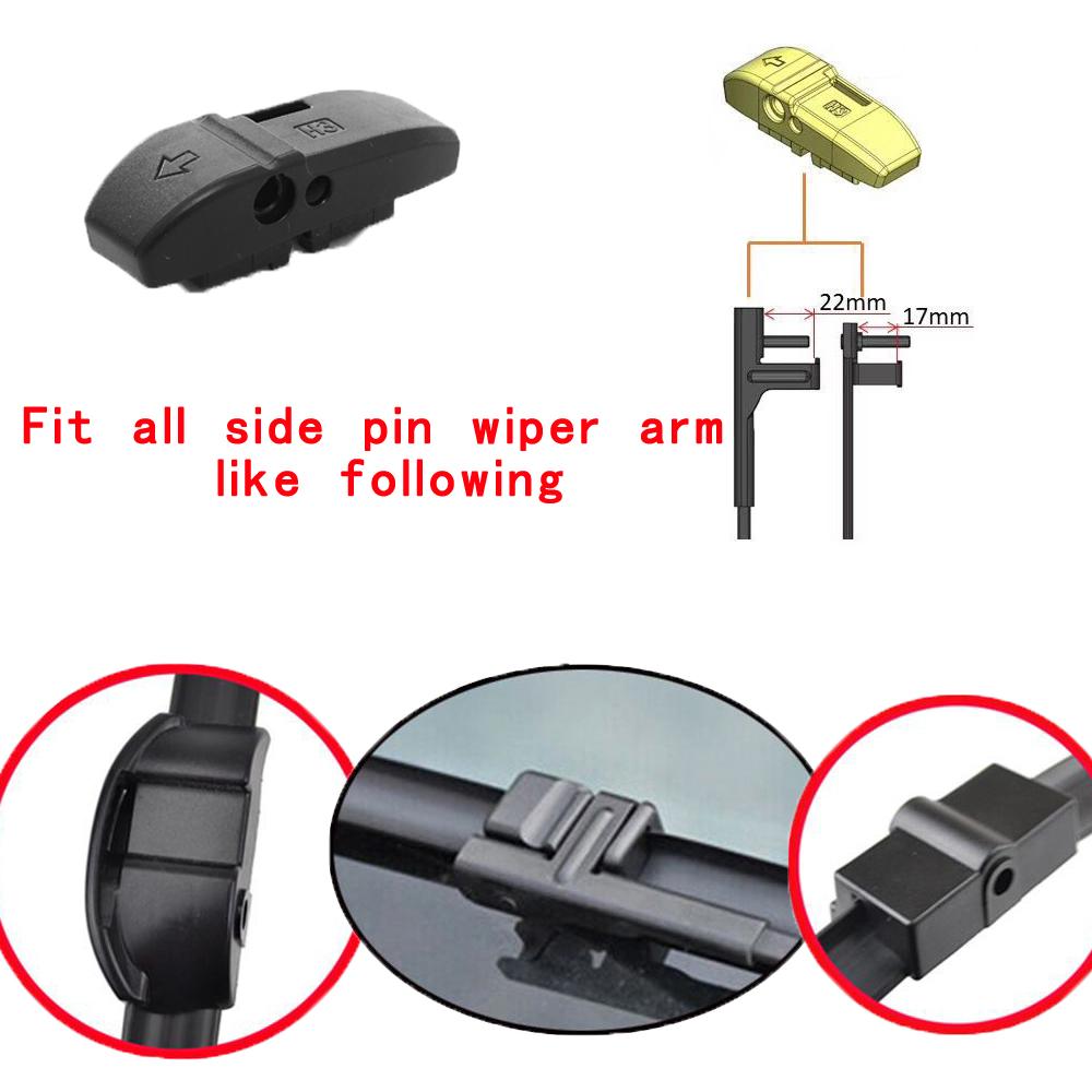 For VW TOUAREG 7L 7P CR7 2002-2023 Double Rubble Car Wiper Accessories Auto parts Cleaning windshield Windscreen Frameless