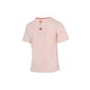 (WMNS) PUMA Logo Printing Round-neck Pink Women's 532042-27