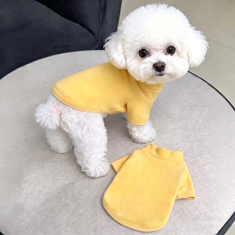 Dog clothes autumn and winter than bear teddy puppet small dog cat pet anti-hair German velvet two feet bottoming pajamas