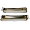 Compatible with Nissan UD Chrome Side Step Skirts Left and Right Genuine Truck Custom Aftermarket Quon/Friends Quon, (Lower, Set), Replacement,