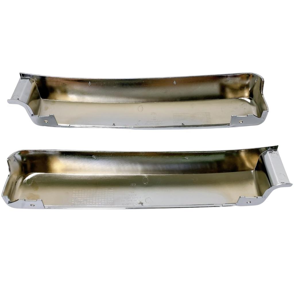 Compatible with Nissan UD Chrome Side Step Skirts Left and Right Genuine Truck Custom Aftermarket Quon/Friends Quon, (Lower, Set), Replacement,