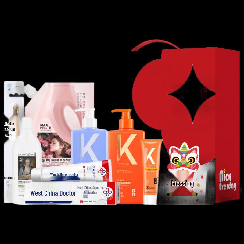 LK Hair and Body Care 7-Piece Gift Set