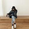Color-blocking Striped Knitted Sweater for Women Loose and Casual Sweater Long-sleeved Trendy Pullover for Women Autumn and Winter