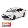 1:Toyota Corolla modellbil i 32 skala, tillbakadragbar leksaksbil i zinklegering med ljud och ljus för barn, pojkeflicka