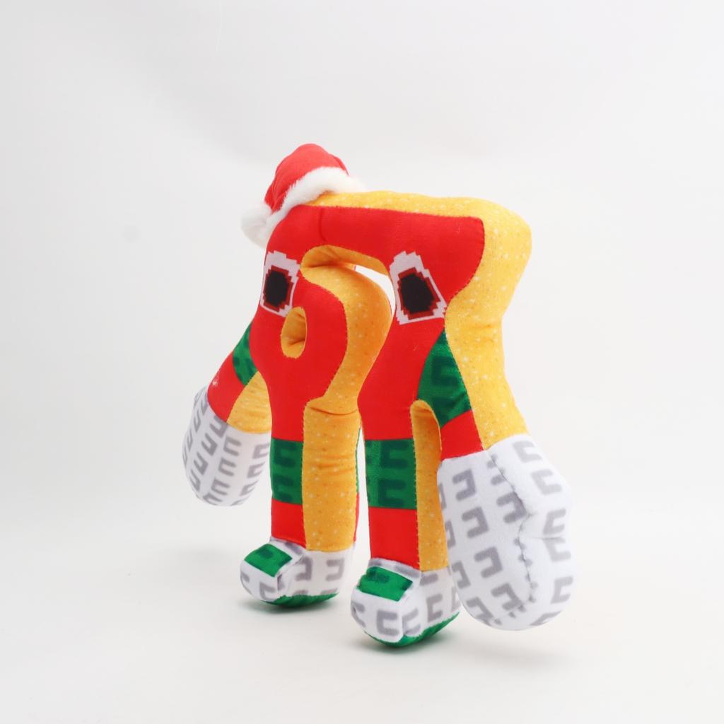 Giftfri Söt Nej. 67 Gosedjur Julstil Stjäl En Hjärnröta Gosedjur Anime Spel Leksak Docka 67 Bär Julhatt Spelfans Gåva Dekor