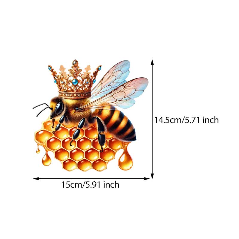 Queen Bee Car Stickers Waterproof Vinyl Decals Auto Body Window Bumper Decor Motorcycle Helmet Stickers Y08