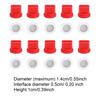 10Pcs Flat Fan Spray Tip Nozzles Replacement with Filtering O Rings 110° for