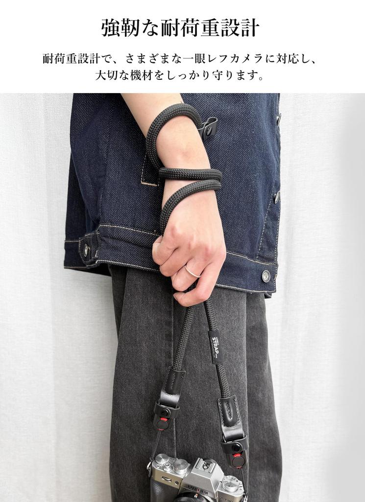 APEGG Camera Genuine Leather Quick Adjustable Length Compatible with DSLR and Mirrorless Stylish and Strap, Protector, Release, Heavy-Duty Design,