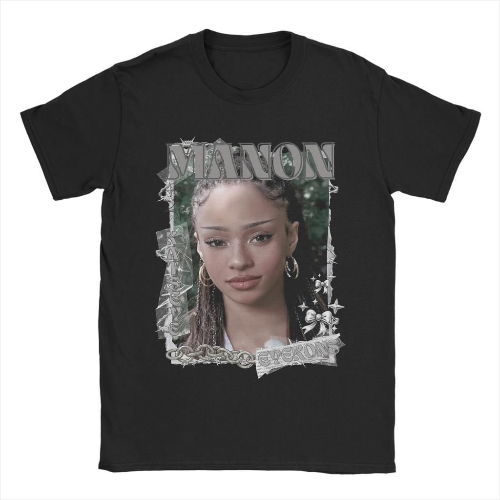 KATSEYE Gnarly Kpop T-Shirts Herren Neuheit Reines Baumwoll-T-Shirt Rundhals Kurzarm-T-Shirt Übergröße Kleidung