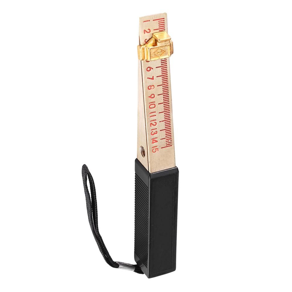 Vernier Feeler Gauge Feeler Gauge Wedge shaped Vernier Feeler Gauge 1-15mm House Engineering Inspection Flatness Measuring