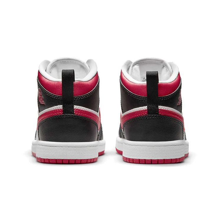Air Jordan 1 Mid PS White Very Berry Black 640734-016