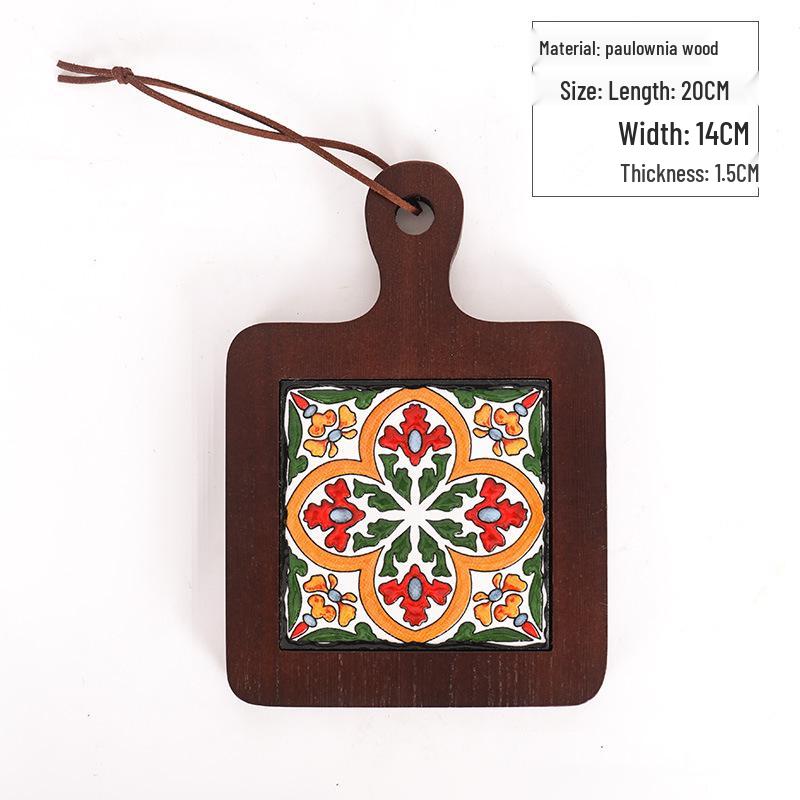 Wooden Anti-Scald Insulation Pot Mat and Coaster