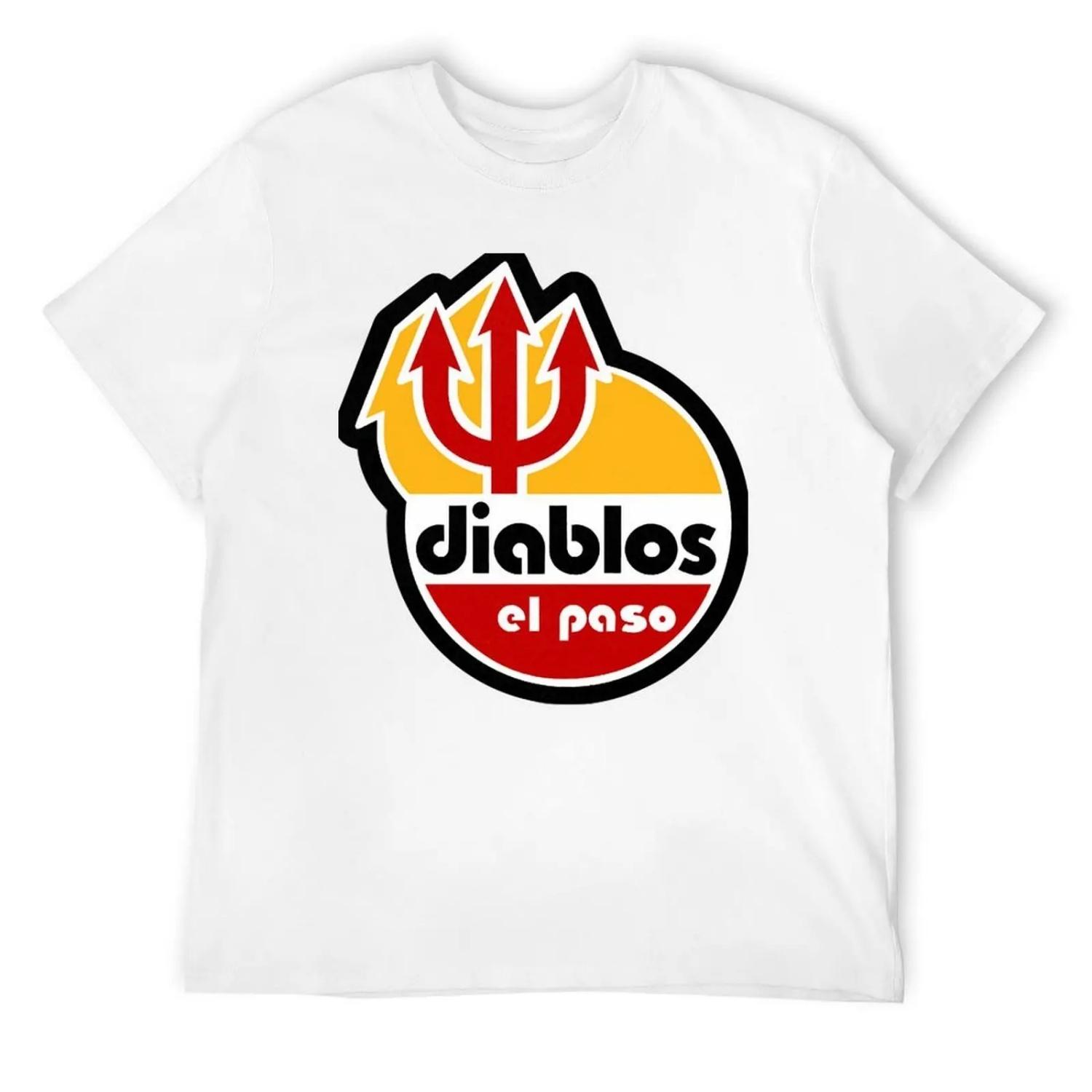 Defunct El Paso Diablos Baseball 1985 T-Shirt football t shirt anime shirt black t-shirts for men S