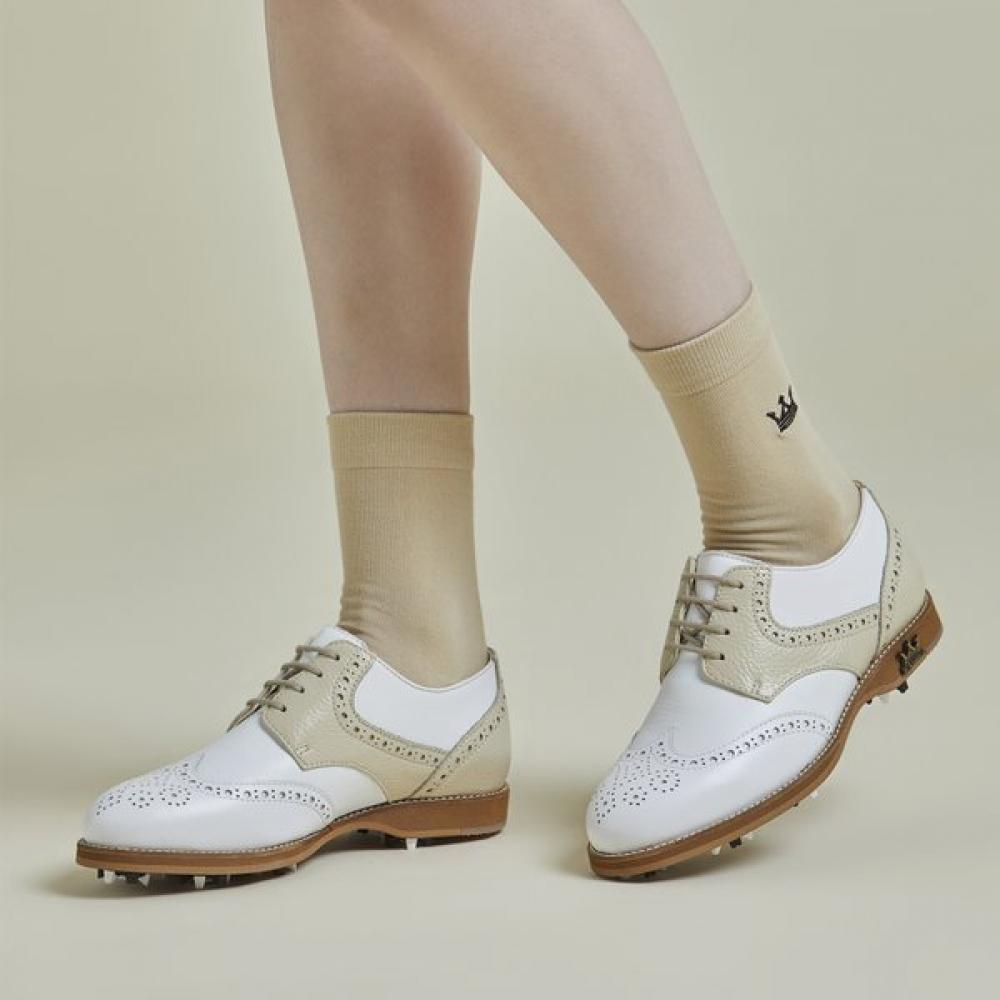 Lambda Women Lux Comfort Socks Mid Beige 52917