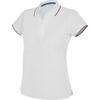 Womens/Ladies Contrast Short Sleeve Polo Shirt