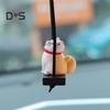Dog Car Hanging Ornament Cute Dog Shape Rear View Mirror Hanging Car Air Conditioning Interior Accessories