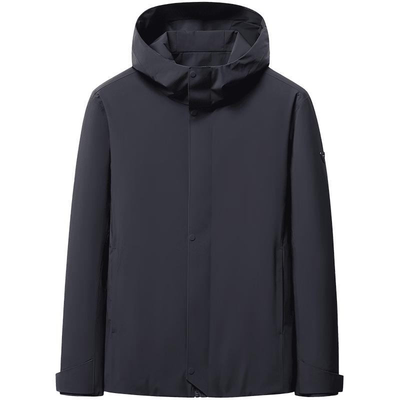 

Sevenwolves Men s Casual Hooded Jacket 180/96A