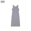 Teenie Weenie Women's Striped A-Line T-Shirt Dress
