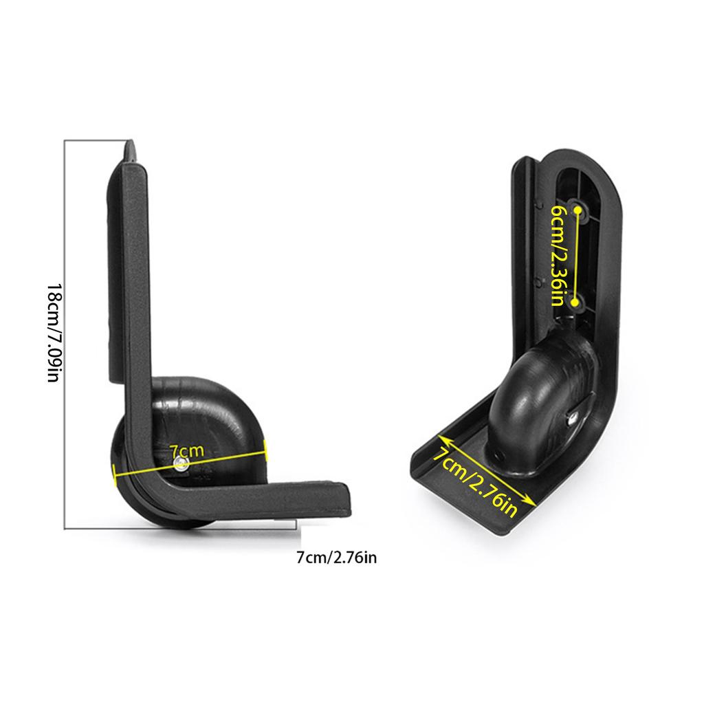 1 Par Ruedas de Maleta de Repuesto Ruedas de Equipaje Ruedas Giratorias de Repuesto Ruedas de Equipaje de Viaje para Equipaje Fácil de Instalar