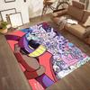 Digital Circus Floor Rug Office Rug Perfect for Game Room Living Rooms Kitchen Bedrooms Anti-slip Rug Anime Office Decor Perfect Gift for Women/Men