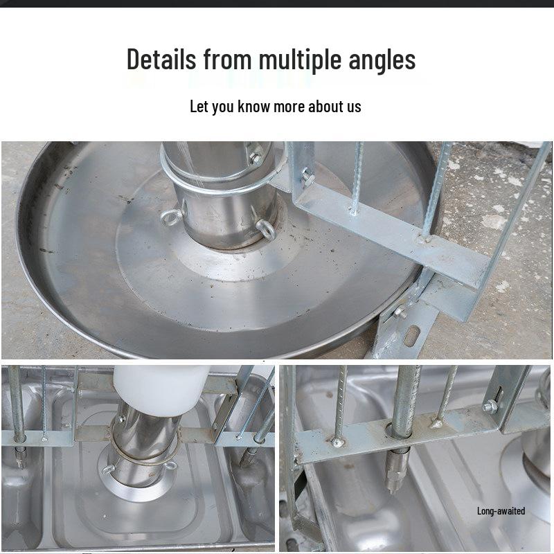 Automatic Dry-Wet Pig Feeder for Fattening Sows and Large Pigs - Free-Choice Design