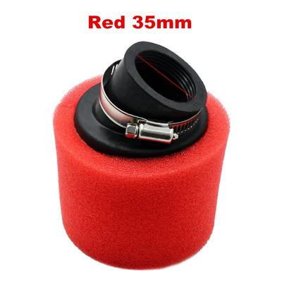 Nettoyant universel pour filtre à Air en mousse, éponge pour moto, ATV, Dirt Bike, 35/38/40/42/45/48mm, coude coudé