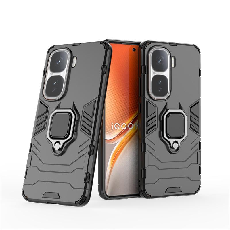 Applicable To VIVO IQOONEO10Pro Black Panther Mobile Phone Case IQOONEO9 All-inclusive NEO8 Bracket Protective Case