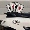 Motorcycle Letter Stickers Motocross Fuel Tank Stickers Fun Cafe Racing Window Decoration Letter Stickers