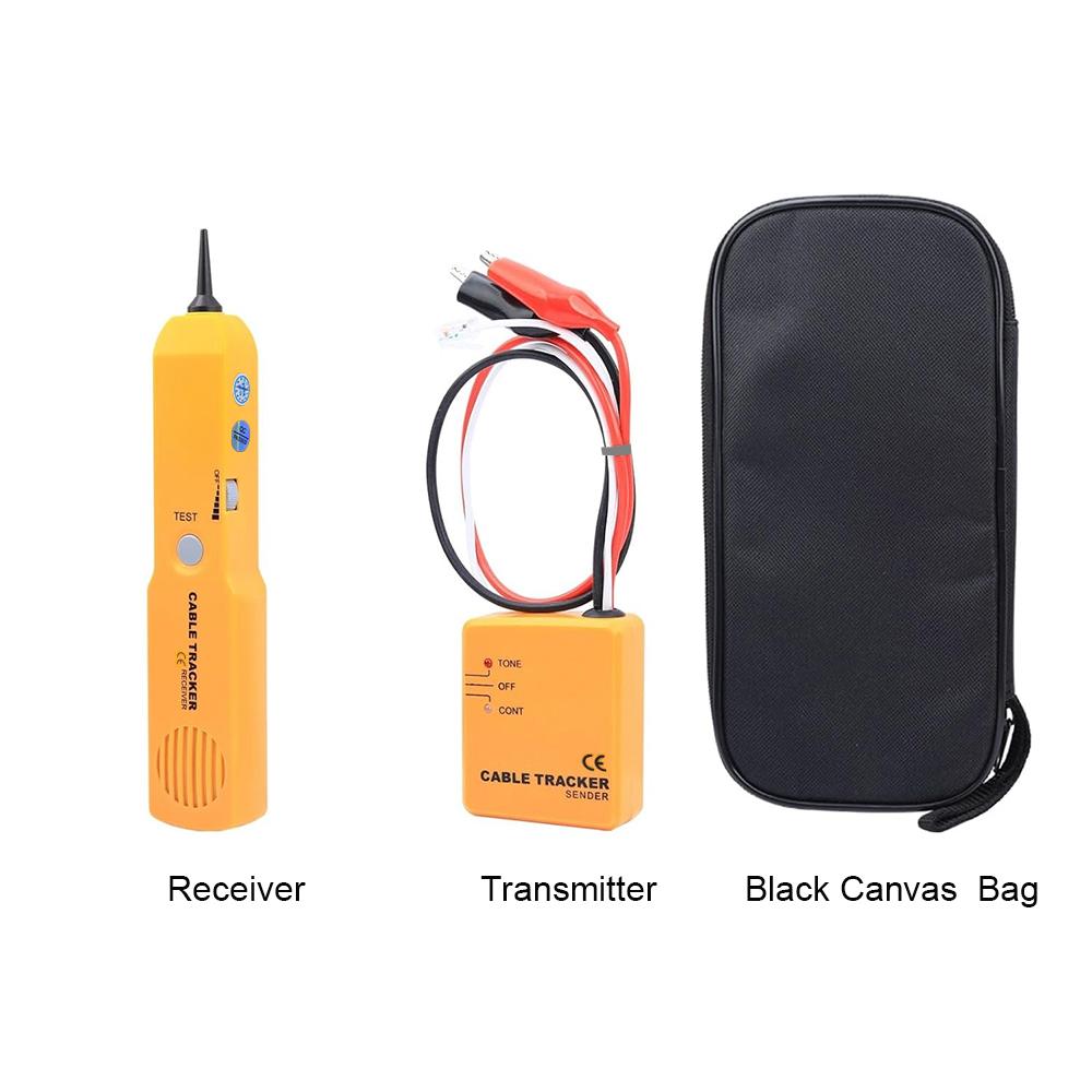 12V Automotive Wire Toner Tracer with Probe Car Electrical Fault Finder Auto Repair Cable Circuit OBD Fault Code Wire Tester