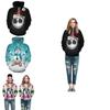 Women Hoodies Men Sweatshirt Snow Man Print Christmas Gift Casual Pullover Top
