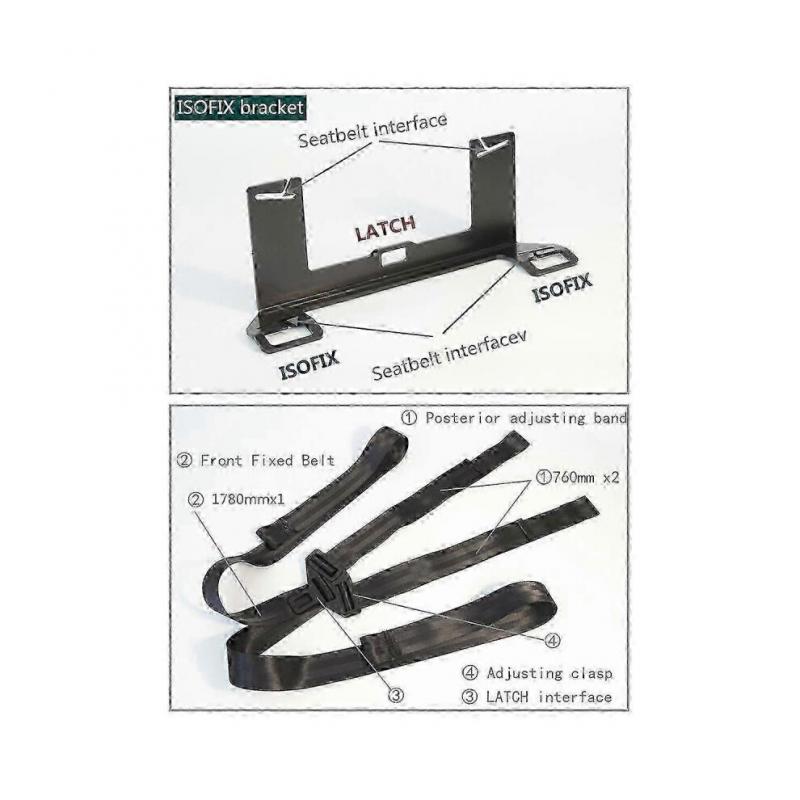 Zl-2049 Universal Isofix Children Seat Interface
