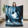 Silent Hill Game Flannel Blanket Soft Bedding Throw for Couch Chair Travel Fashion Sofa Bed Cover