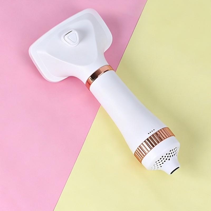 ABYN-2-In-1 Pet Hair Dryer Brush, Dog Cat Grooming EU Plug