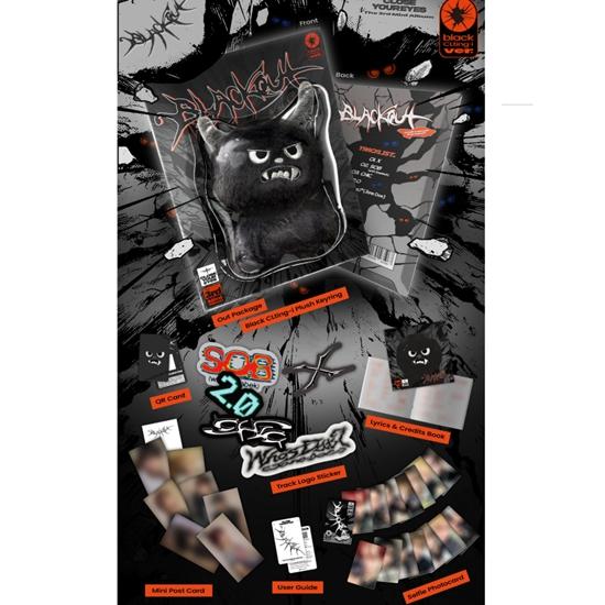 CLOSE YOUR EYES - 3rd Mini Album - Blackout(black CLting-i Ver.)